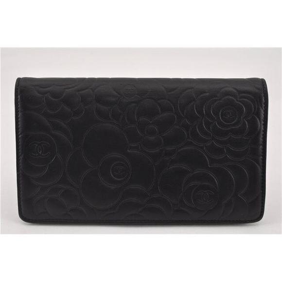 Auth Chanel Camellia Lamb Skin Cc Logo #78691C75B - Picture 15 of 15